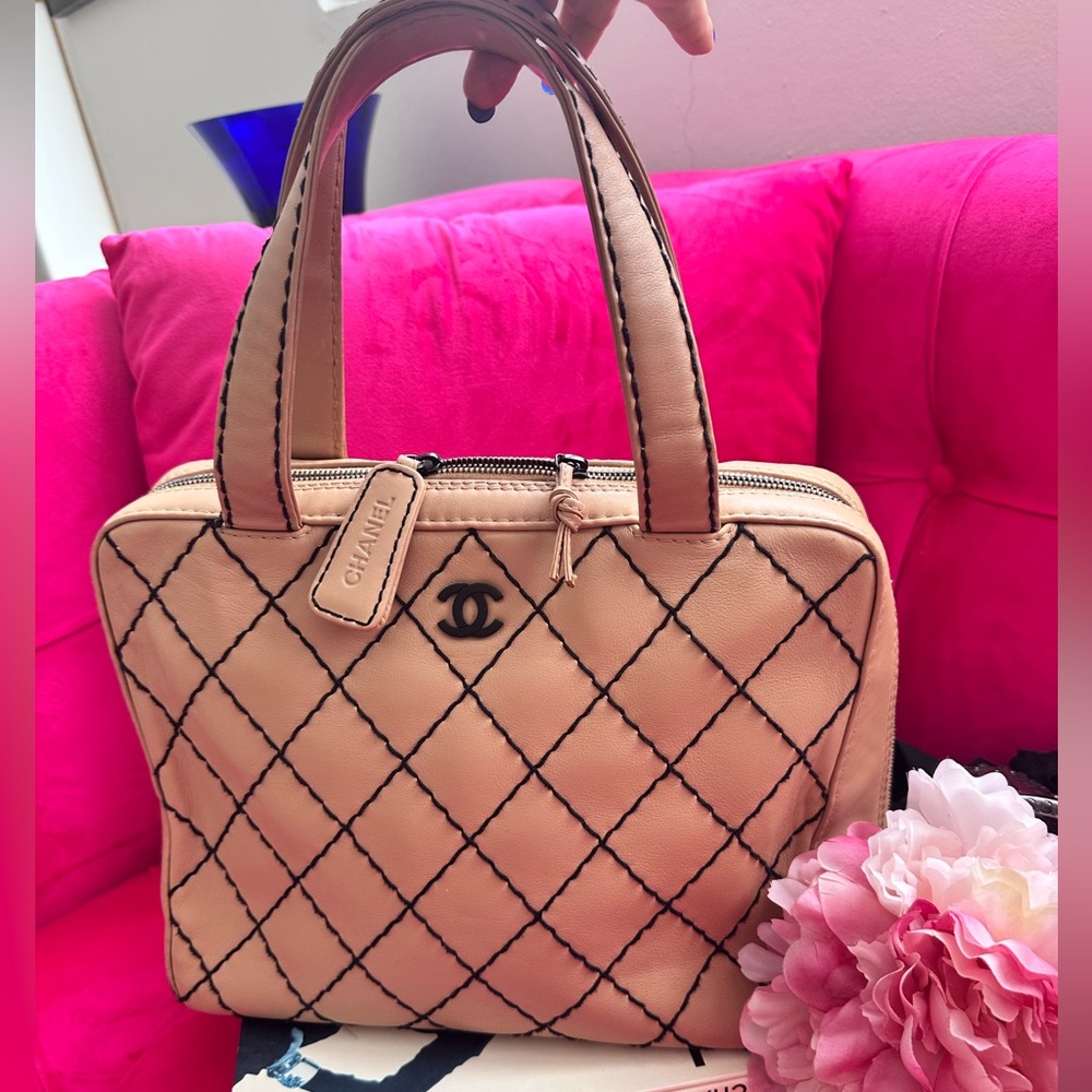 🌹Chanel vintage bowling bag very good condition - Picture 3 of 16